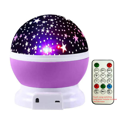 LED'lite Rotating Star Lamp