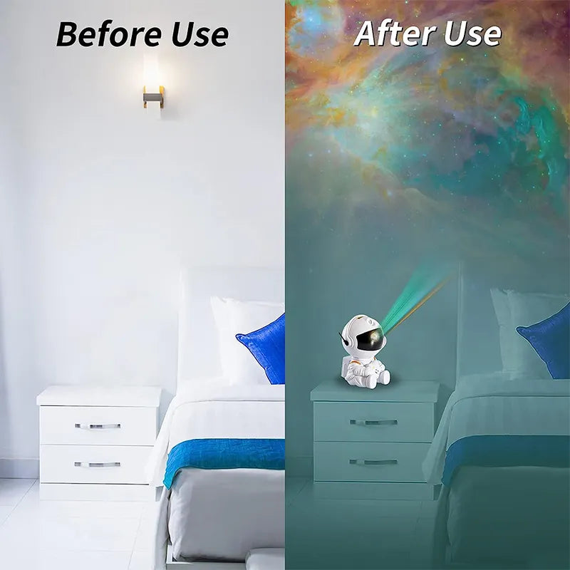 Spaceman LED Projector Lamp