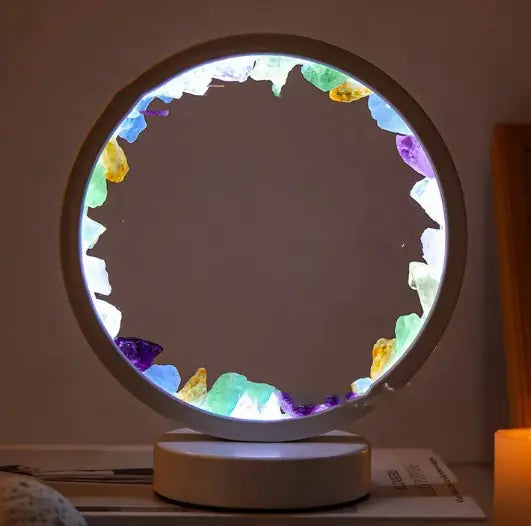 LED'lite Crystal Ring Lamp