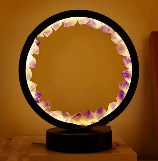 LED'lite Crystal Ring Lamp