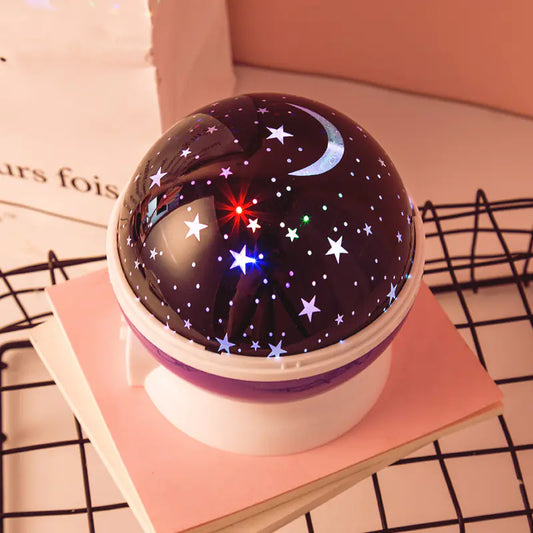 Colorful Star Projector Night Light for Room Decor