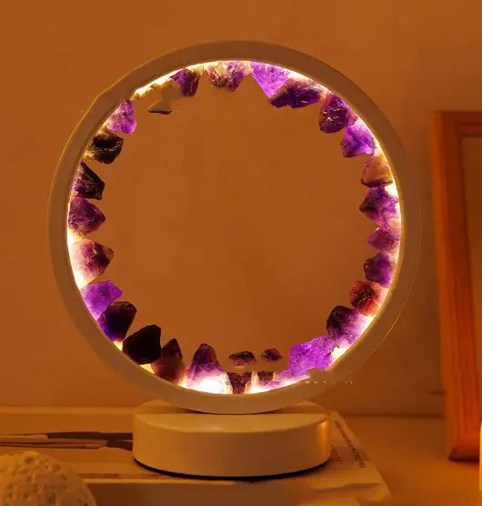LED'lite Crystal Ring Lamp