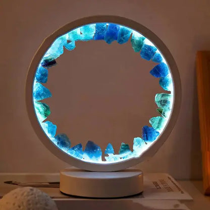 LED'lite Crystal Ring Lamp