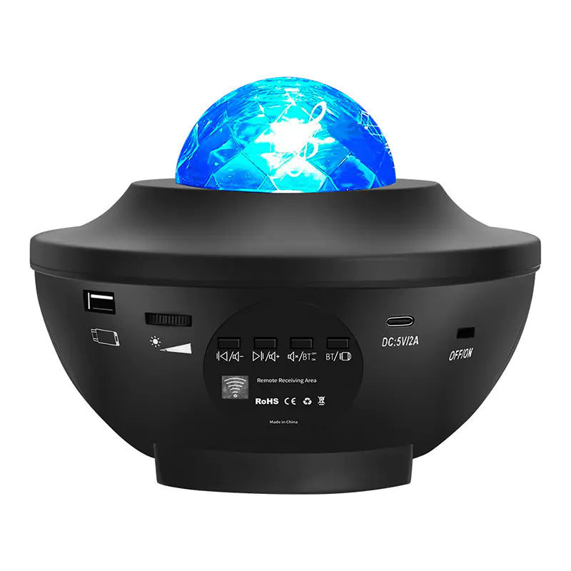 LED'lite Rotating Bluetooth & USB Star Light Projector