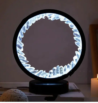 LED'lite Crystal Ring Lamp