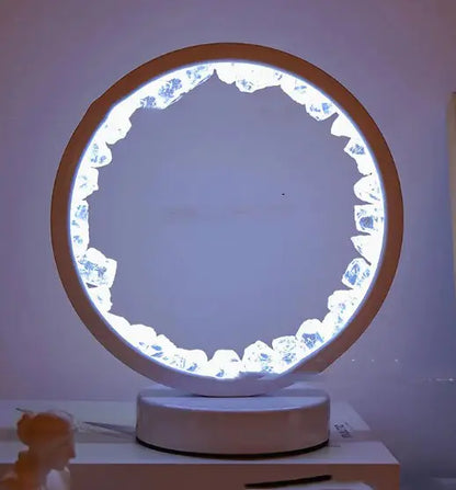 LED'lite Crystal Ring Lamp