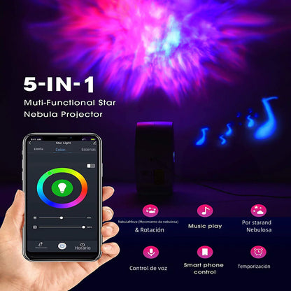 Smart Control Laser Star Projector Night Light