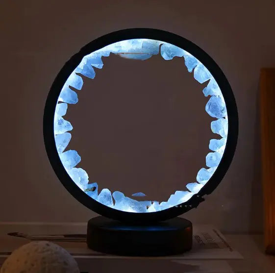 LED'lite Crystal Ring Lamp