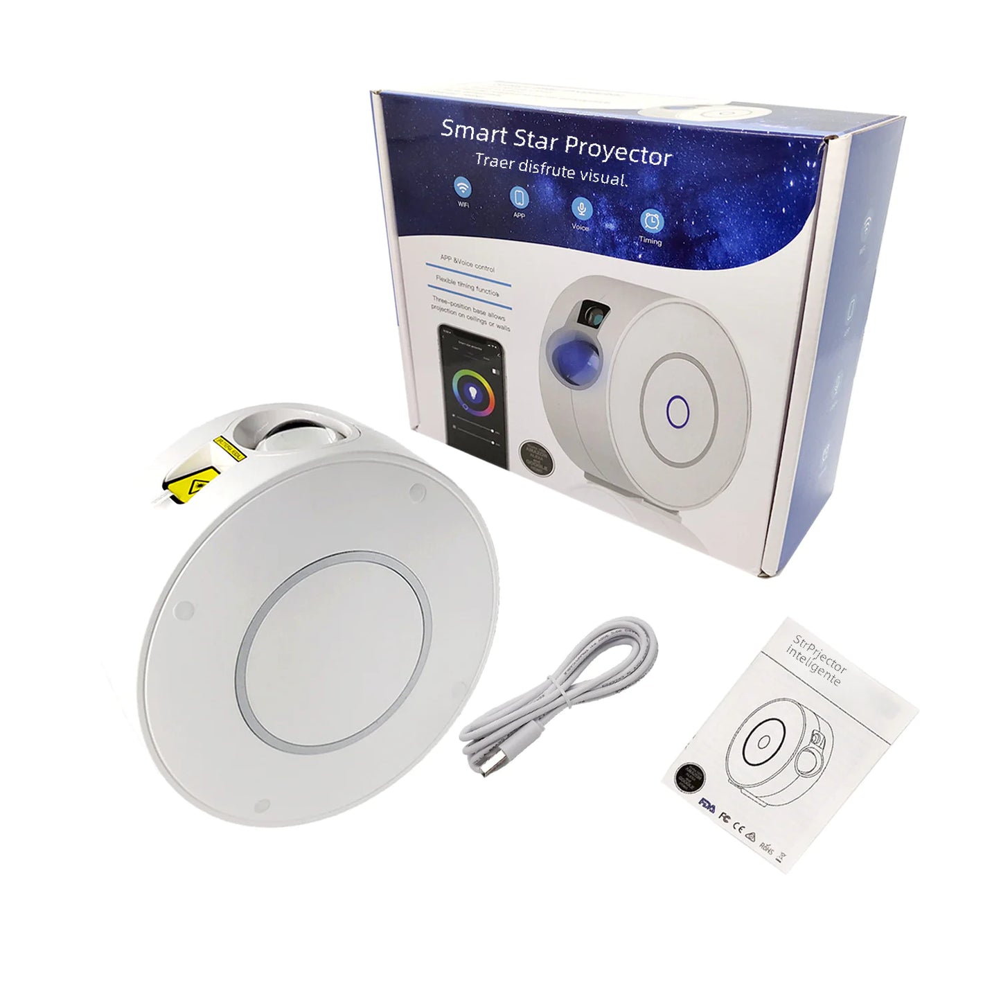 Smart Control Laser Star Projector Night Light