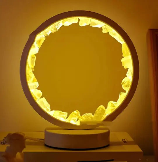 LED'lite Crystal Ring Lamp